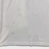 Vintage 90s Polo Ralph Lauren Long Sleeve Mens Large White Waffle Knit Sweatshirt