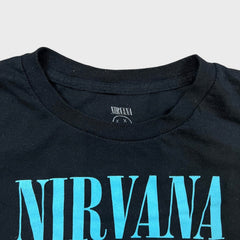 2021 Nirvana In Utero T Shirt Mens 2XL Black Forest Graphic Rock Band Tee