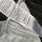 Levi's 505 Jeans Mens 30x30 Black Regular Fit Straight Leg Dark Wash Denim Pants
