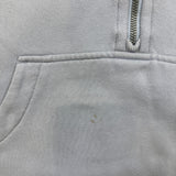Lululemon Scuba Oversized 1/2 Zip Hoodie Womens Small Blue Hooded Sweater