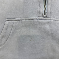 Lululemon Scuba Oversized 1/2 Zip Hoodie Womens Small Blue Hooded Sweater