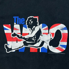 Vintage 2006 The Who T Shirt Mens Medium Black World Tour Double Sided Band Tee