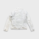 Levi's Type III Denim Jacket Mens Medium White Western Trucker