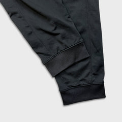 Nike Sportswear Track Pants Mens Large Black Swoosh Taper Leg Athletic Jogger