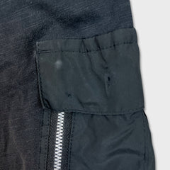 Nike Sportswear Sweatpants Mens XL Black Faded Taper Leg Cargo Jogger