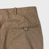 Vintage 90s Levi’s Strauss Dress Pants Mens 32x32 Brown Pleated Wool Blend Trouser