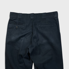 Dickies 874 Pants Mens 34x27 Black Original Fit Workwear Casual Chino Trousers