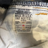 Vintage 80s Levi's 684 Jeans Mens 28x32 Blue Big Bells Bell Bottoms Dark Wash Orange Tab Denim Pants
