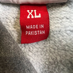 Mitchell & Ness Toronto Raptors Hoodie Mens XL Gray Classic Logo NBA Basketball Sweater