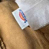 Vintage Y2K Dickies Pants Mens 38x31 Beige Double Knee Distress Carpenter Canvas Workwear