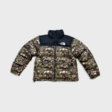 The North Face 96' Retro Nuptse Packable Jacket Mens Medium Green Digi Camo