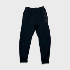 Nike Sportswear Sweatpants Mens Small Black Tech Fleece Swoosh Taper Leg Jogger