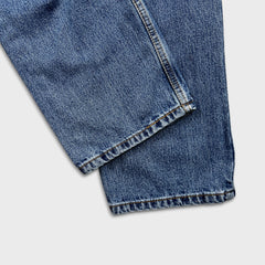Levi's 516 Jeans Mens 36x34 Blue Slim Straight Leg Medium Wash Denim Pants