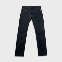 Levi's 511 Jeans Mens 30x30 Black Slim Fit Dark Wash American Denim Pants