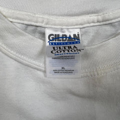 Vintage Y2K Bud Light T Shirt Mens XL White Beer Logo Graphic Short Sleeve Tee
