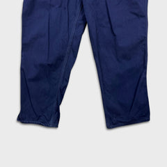 Carhartt Pants Mens 36x28 Blue Flame Resistant FR Relaxed Straight Workwear Twill