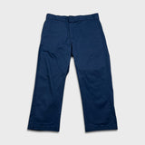 Dickies 874 Pants Mens 34x26 Blue Original Fit Workwear Casual Chino Trousers