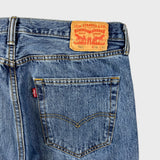 Levi's 501 Jeans Mens 36x30 Blue Original Fit Straight Leg Medium Wash Denim Pants