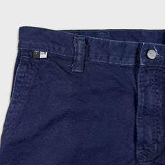 Carhartt Pants Mens 36x28 Blue Flame Resistant FR Relaxed Straight Workwear Twill