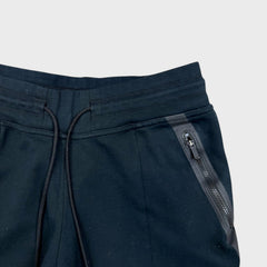 Nike Sportswear Sweatpants Mens Small Black Tech Fleece Swoosh Taper Leg Jogger