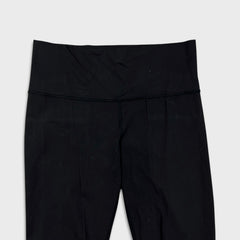 Lululemon Groove Pant Womens Large Black Flare Leg Relaxed Yoga Leggings