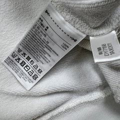 Adidas Y-3 Yohji Yamamoto Signature Sweatshirt Mens Large White Graphic Crewneck
