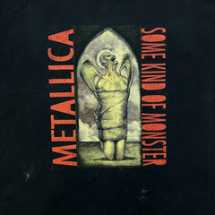 Metallica T Shirt Mens Large Black Some Kind of Monster Bleach Band Tee