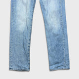 Levi's 501 Jeans Mens 31x32 Blue Original Fit Straight Leg Light Wash Denim Pants