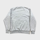 Lacoste Sweatshirt Mens Medium Gray Classic Fit Color Block Pullover Crewneck