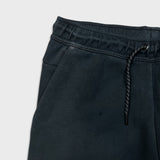 Nike Sportswear Sweatpants Mens Medium Black Tech Fleece Swoosh Taper Leg Jogger