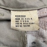 Vintage 90s US Military Combat Trousers Mens 34x32 Chocolate Desert Camo USA Pants