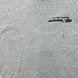 Vintage 1997 Bud Bowl X T Shirt Mens Large Grey USA Anheuser Busch Tee