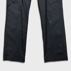 Lululemon ABC Classic Fit 5 Pocket Pants Mens 34x34 Black Pinstripe Trousers