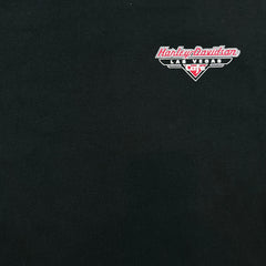 Vintage 90s Harley Davidson Cafe T Shirt Mens Medium Black Las Vegas Lightning USA Tee