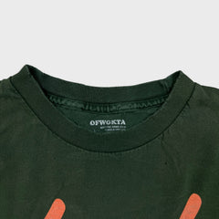 Odd Future High T Shirt Mens XL Green OFWGKTA Domo Genesis Distressed Rap Tee