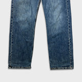 Vintage Y2K Levi's Jeans Men 34x32 Blue Relaxed Fit Straight Leg Medium Wash Baggy Denim Pants