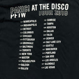 2018 Panic! At The Disco T Shirt Mens XL Black Pray For The Wicked Tour Tee