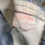 Vintage 90s Levi's 531 Jeans Womens 24x30 High Rise Taper Leg Light Wash Denim Pants