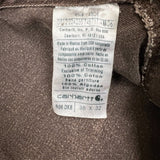 Vintage Carhartt Mens 38x30 Brown Duck Bib Double Knee Carpenter Workwear Overalls