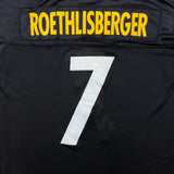 Vintage Y2K Ben Roethlisberger Pittsburgh Steelers Reebok Jersey Mens Large Black NFL