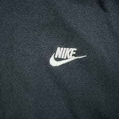 Nike Sportswear Hoodie Mens Small Black Swoosh Pullover Hooded Sweatshirt