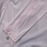 Lululemon Water Bound Hoodie Womens Size 2 Pink 1/4 Zip Athletic Lightweight
