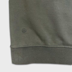 Lululemon City Sweat Pullover Hoodie Mens Medium Gray Athletic Hooded Sweater