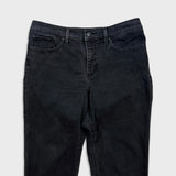 Levi's 314 Jeans Womens 32x30 Black Shaping Straight Dark Wash Stretch Denim Pants