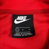 Nike Sportswear N98 Tribute Tack Top Mens Large Red Full Zip Sweatshirt