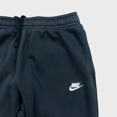 Nike Sportswear Sweatpants Mens Large Black Swoosh Taper Leg Jogger