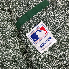 Vintage 90s Starter Oakland Athletics Jacket Mens XL Green Sports MLB Baseball