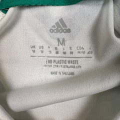 2022 Adidas Algeria Soccer Jersey Mens Medium White Home Kit