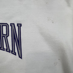 Vintage 90s Northern Reflections Animal Sweatshirt Mens Small White Geese Crewneck