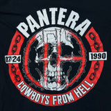 2017 Pantera T Shirt Mens Medium Black Cowboys From Hell Rock Band Tee